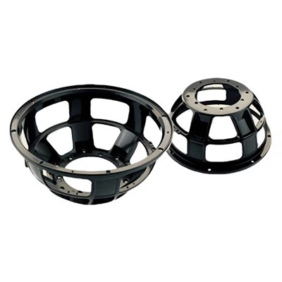 Autosse paigaldatav kõlaritarviku 12-tolline alumiiniumist valamuraam, autokõlari valatud alumiiniumist valamuraam